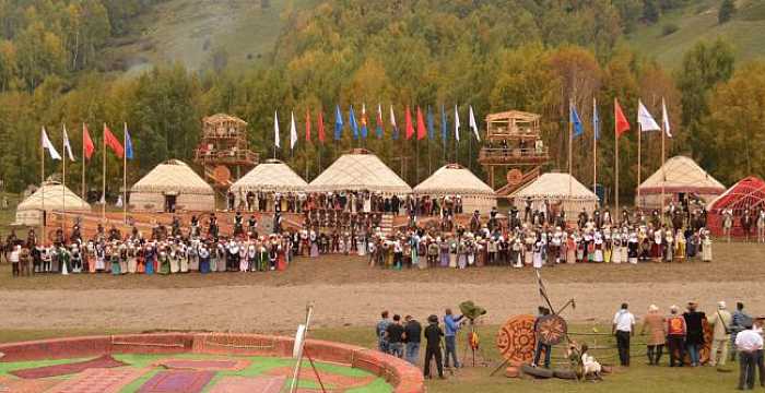 The Culture Festival of the 2nd World Nomad Games was held at Kyrchyn Plateau.