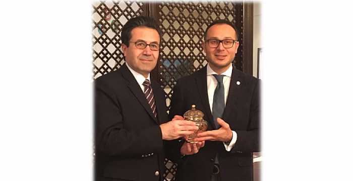 Turkic Council Secretary General Ambassador Ramil Hasanov attended to the lunch hosted by Ambassador of the Republic of Turkey to Bishkek, Metin Kılıç.