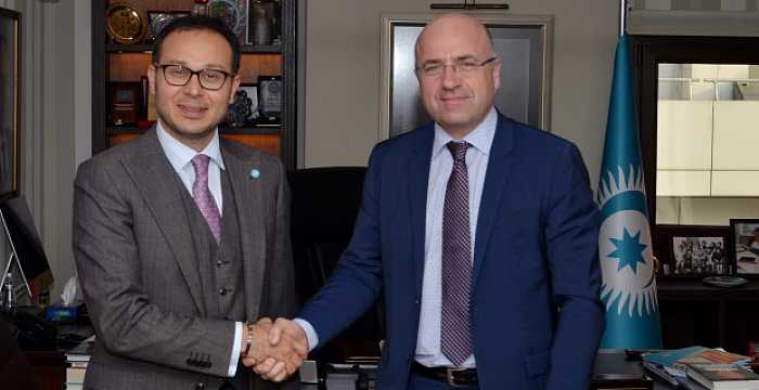 Ambassador Marcel Pesko, Director of Conflict Prevention Center of OSCE was received by the Turkic Council Secretary General Ambassador Ramil Hasanov.