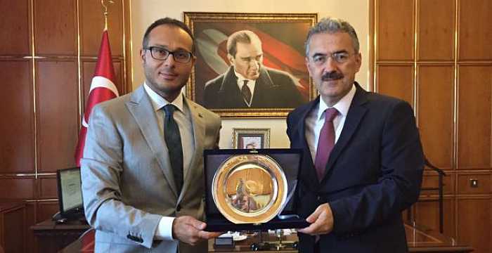 Secretary General of the Turkic Council Ambassador Ramil Hasanov visited Mr. Erol Ayyıldız, Governor of İzmir on 22 July 2016 in his office.