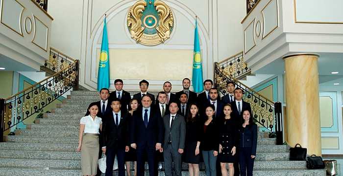 The Junior Diplomats paid a visit to the Ministry of Foreign Affairs of the Republic of Kazakhstan and the Turkic Academy.