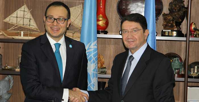 Secretary General of the Turkic Council, Ambassador Ramil Hasanov had a meeting with Secretary General of UN World Tourism Organization Taleb Rifai in Madrid. 