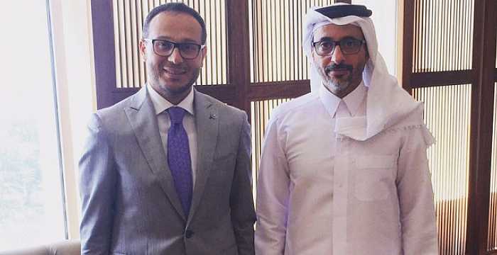 Secretary General Ambassador Ramil Hasanov met with the Minister of Culture and Sport of Qatar Salah Bin Ghanim Al Ali on 17 May 2016.