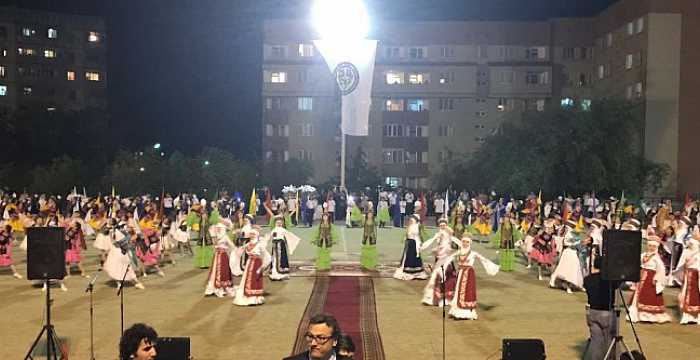 First Sport Games of the Turkic Council Turkic University Union hosted by Kyrgyz-Turkish Manas University began on 15 May 2017 in Bishkek. 