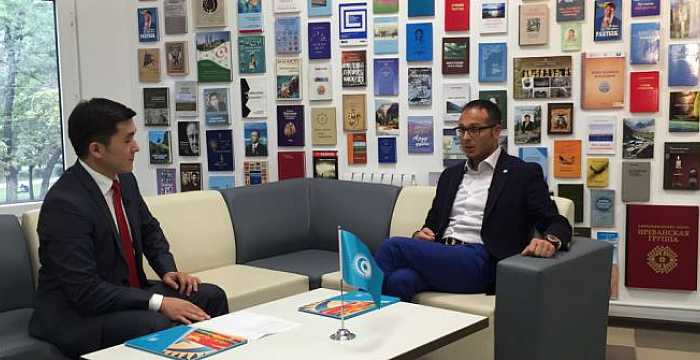 Secretary General of the Turkic Council Ambassador Ramil Hasanov gave an interview to Kyrgyz State Television and Radio Corporation.