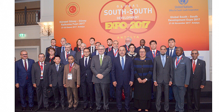 Secretary General of the Turkic Council Ambassador Ramil Hasanov delivered a speech at the high level opening ceremony of the Global South South Development  (GSSD) EXPO  2017. 