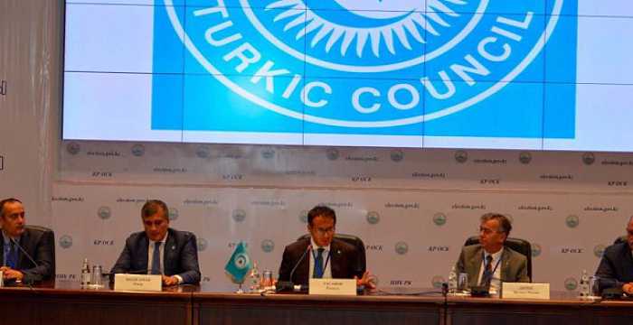 International  Election observation mission of the Turkic Council headed by the Secretary General Ambassador Ramil Hasanov held a press-conference on the elections to the Senate of the Parliament of the Republic of Kazakhstan .