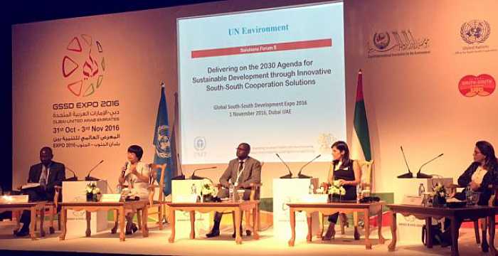 Pelin Musabay Baki, Project Director of the Turkic Council participated in the Solution Forums within the framework of Global South South Development (GSSD) Expo 2016. 