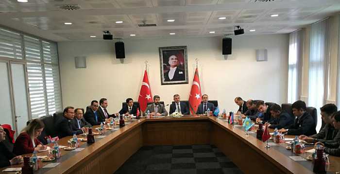 Turkic Council Delegation visited Kapıkule Border Crossing Point (BCP) located in Edirne.