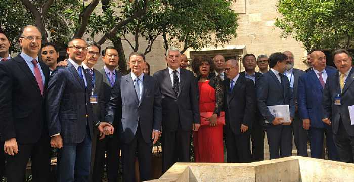 Ambassador Ramil Hasanov, Secretary General of the Turkic Council, participated in the closing ceremony of the 2nd Meeting of International Network for UNESCO Silk Road Online Programme.