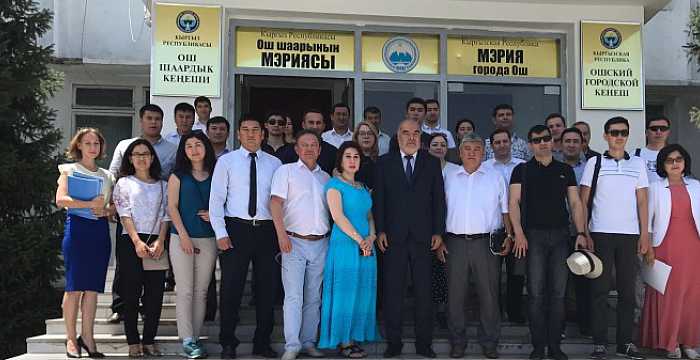 The participants of the Turkic Council Junior Diplomats 4th Training program visited Osh and Uzgen cities of Kyrgyzstan.