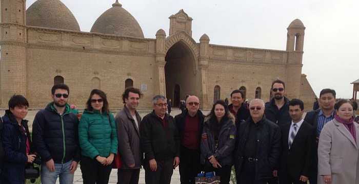 On the second day of the Turkic Council Tourism Information tour to Kazakhstan the delegation visited historical city of Turkestan. 