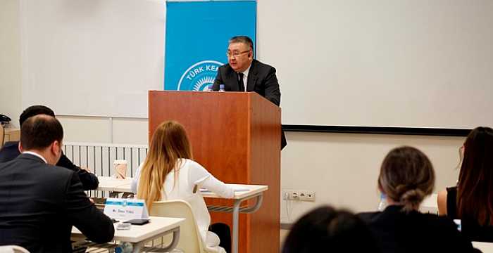 Civil Service Affairs Minister of the Republic of Kazakhstan delivered a lecture to Junior Diplomats of the Turkic Council.