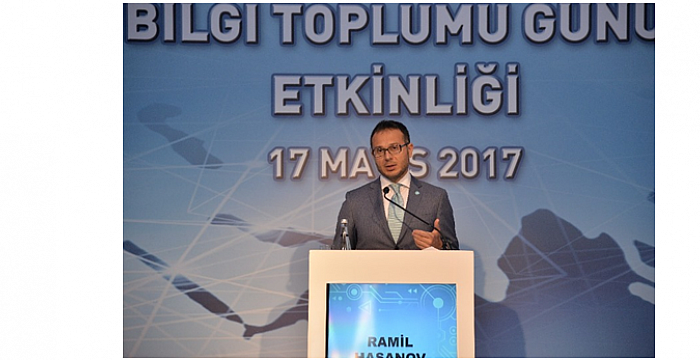 Ambassador Ramil Hasanov participated in the opening ceremony of the Business Forum entitled ‘Turkic Council & World Telecommunication and Information Society Day’.