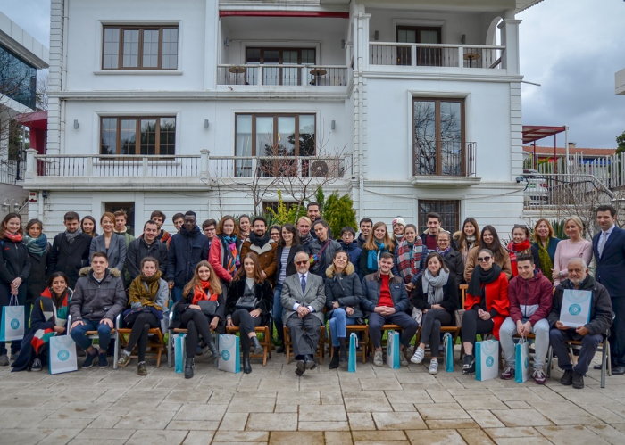 ​The group consisting of master students of the Global Research Institute of the University of Geneva visited the Secretariat of the Turkic Council on 15 March 2019.