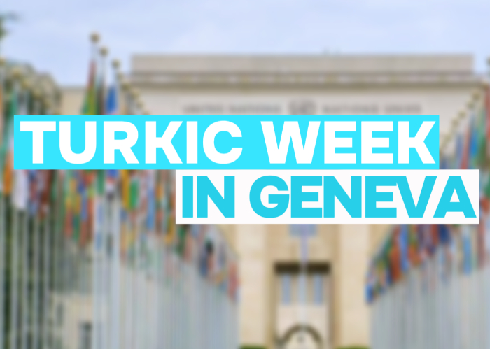 Video footage of the Turkic Week in Geneva