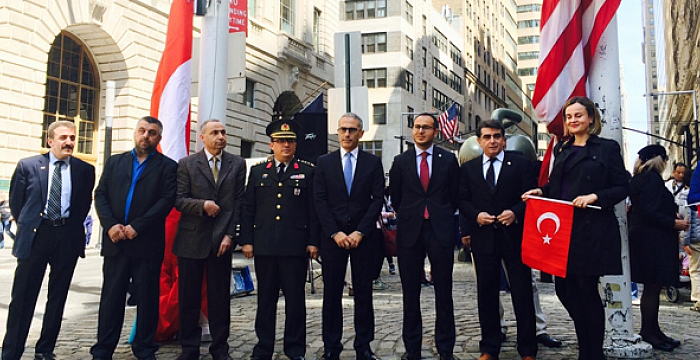 Ambassador Ramil Hasanov, Secretary General of the Turkic Council attended to the Annual Turkish and US Flag-Raising Ceremony in New York