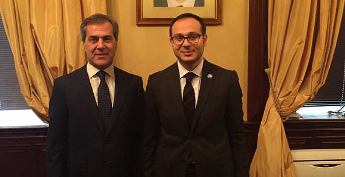 Ambassador Ramil Hasanov, Secretary General of the Turkic Council, met with Mr. Nazim İbrahimov, Chairman of the State Committee on Work with Diaspora of Azerbaijan