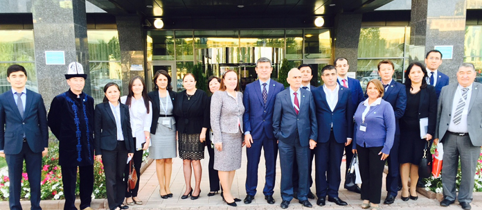 5th Meeting of Turkic Council Ministries of Education Senior Officials is completed on 4 September 2015 in Astana.