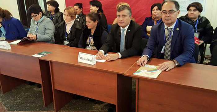 International Election Observation Mission of the Turkic Council started to monitor Parliamentary Elections in Azerbaijan in the city of Ganja. 