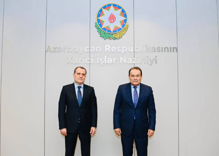 The Secretary General met with the Minister of Foreign Affairs of the Republic of Azerbaijan 