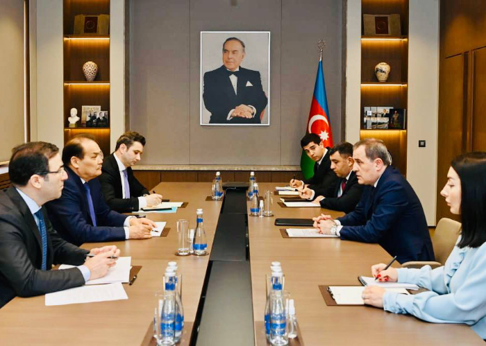 Secretary General met with the Minister of Foreign Affairs of the Republic of Azerbaijan