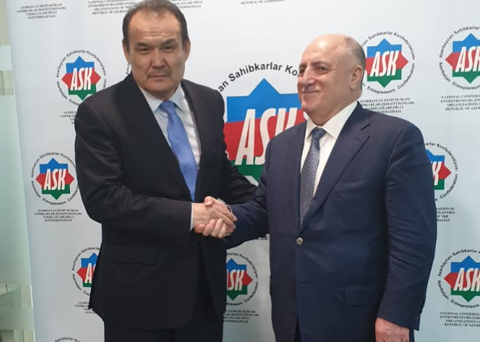 Secretary General met with the President of National Confederation of Entrepreneurs (Employers) Organizations of the Republic of Azerbaijan Mammad Musayev.