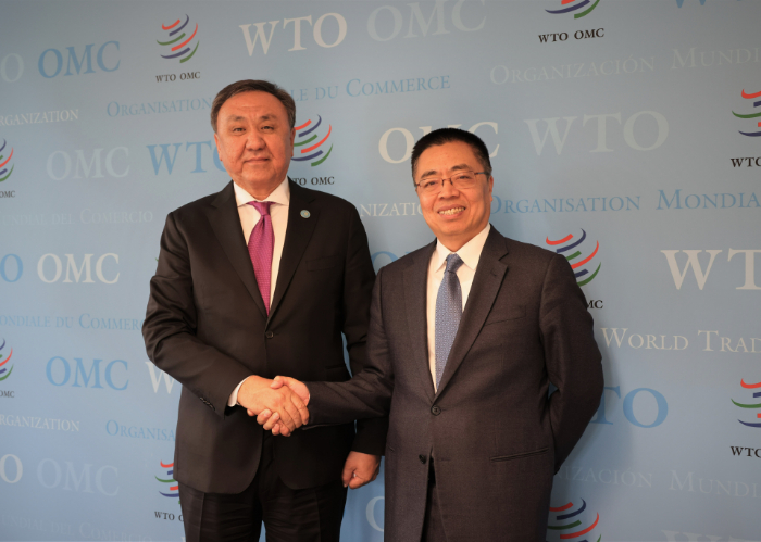 OTS Secretary General held a meeting with Deputy Director General of the World Trade Organization in Geneva