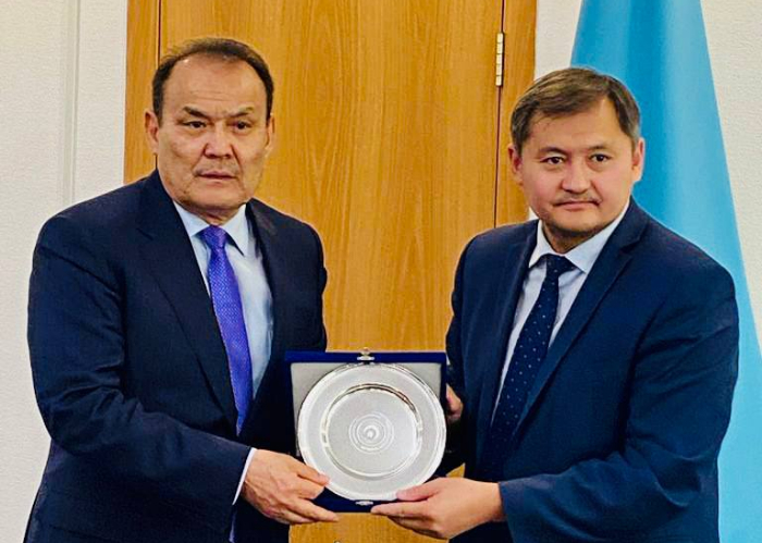 Secretary General met with Minister of Science and Higher Education of the Republic of Kazakhstan