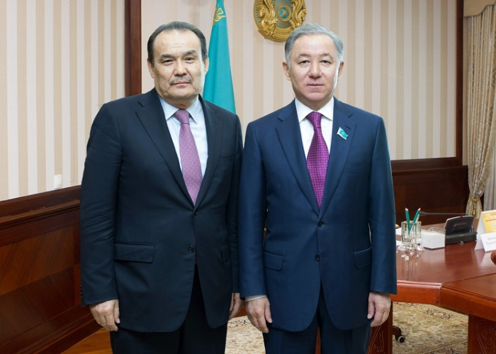 Secretary General was received by Chairman of the Mazhilis of the Parliament of Kazakhstan Nurlan Nigmatulin.