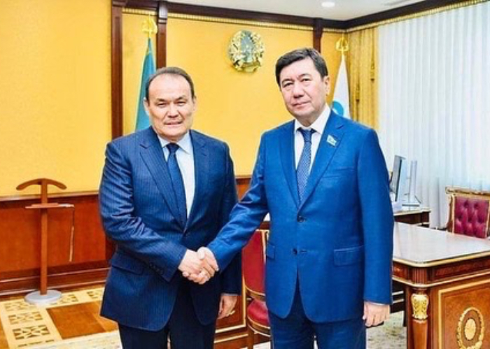 Secretary General met with Chairman of the Mazhilis of the Parliament of Kazakhstan