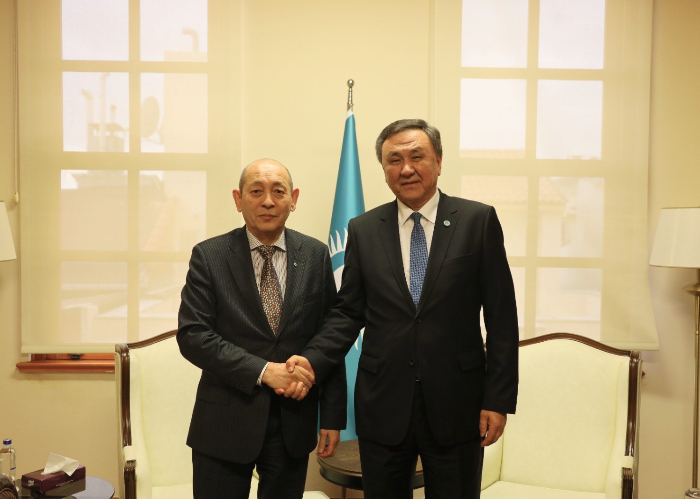 Secretary General received President of the Association of International Road Transport Operators of the Kyrgyz Republic