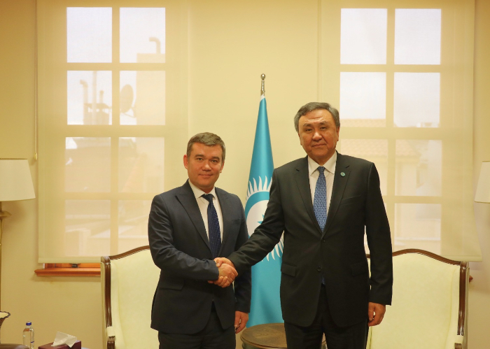 Secretary General received Chairman of the Association of International Road Carriers of Uzbekistan