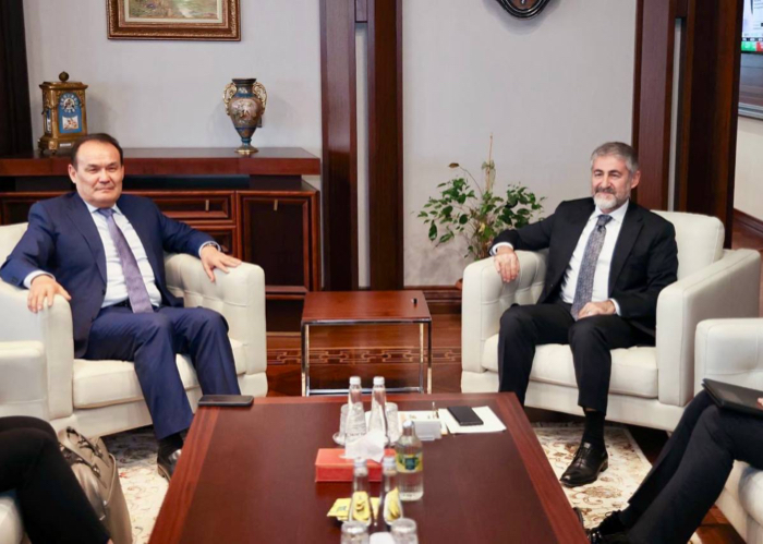 Secretary General met with the Minister of Treasury and Finance of the Republic of Türkiye