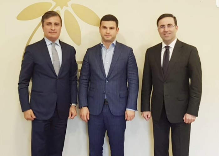 Turkic Council Deputies Secretary General  met with the President of the Small and Medium Sized Enterprises Development Agency of the Republic of Azerbaijan.