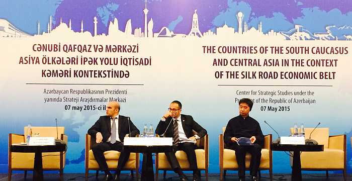 Secretary General Ambassador Ramil Hasanov delivered the openning address at the conference entitled `the Countries of the South Caucasus and Central Asia in the Context of the Silk Road Economic Belt` 