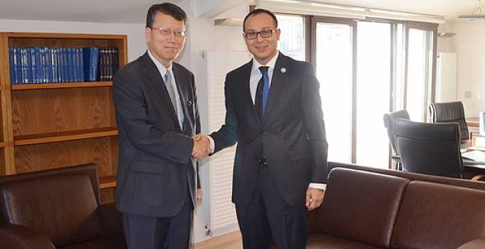 Consul General of the Republic of Korea Mr. Tae-Dong Jeon visited Secretary General Mr. Ramil Hasanov