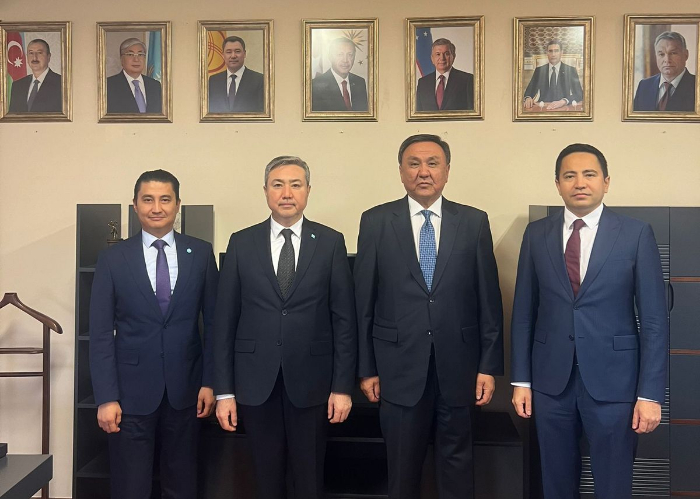 Kazakh Ambassador paid a courtesy visit to the Secretary General Omuraliev