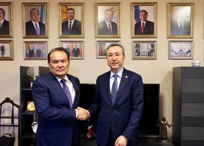 New Kazakh Ambassador visited the Secretariat of the Organization of Turkic States