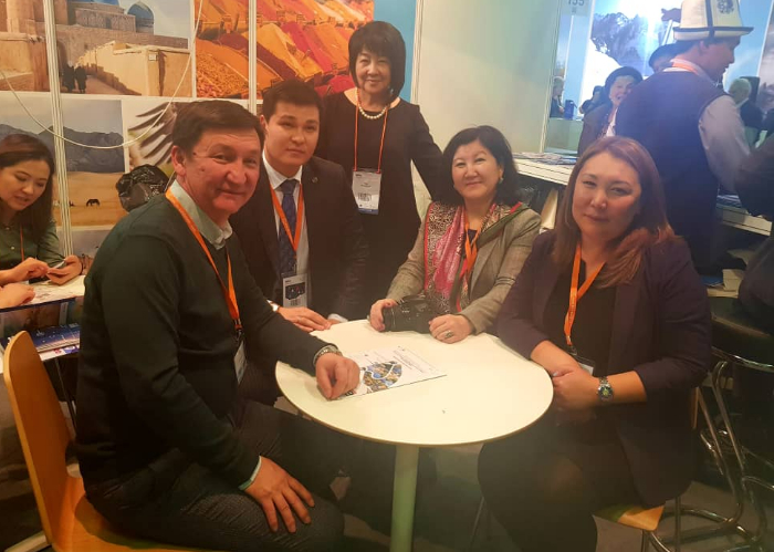 Ministry of Culture, Information and Tourism of Kyrgyzstan promoted the Modern Silk Road Joint Tour Package during Moscow International Travel & Tourism Exhibition.