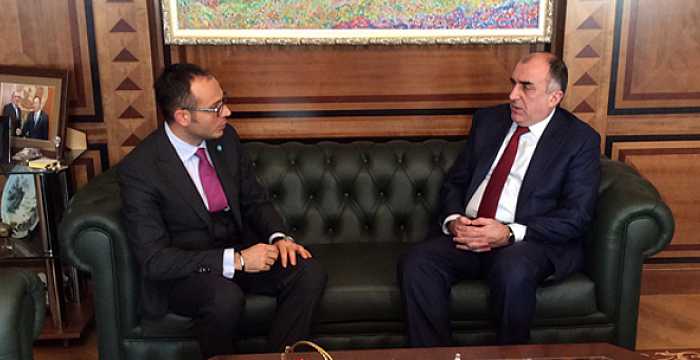 Secretary General of the Turkic Council Ambassador Ramil Hasanov met with Elmar Mammadyarov, Minister of Foreign Affairs of the Republic of Azerbaijan.