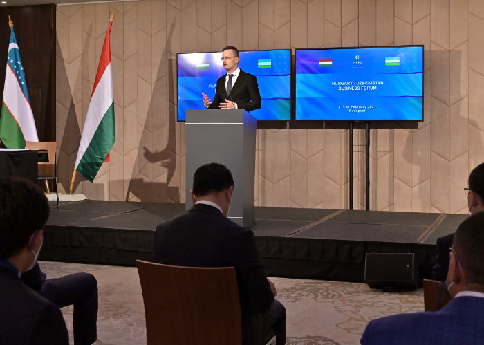 Uzbekistan and Hungary held a Business Forum in Budapest with the participation of Deputy Prime Minister Sardor Umurzakov and Foreign Minister Péter Szijjártó