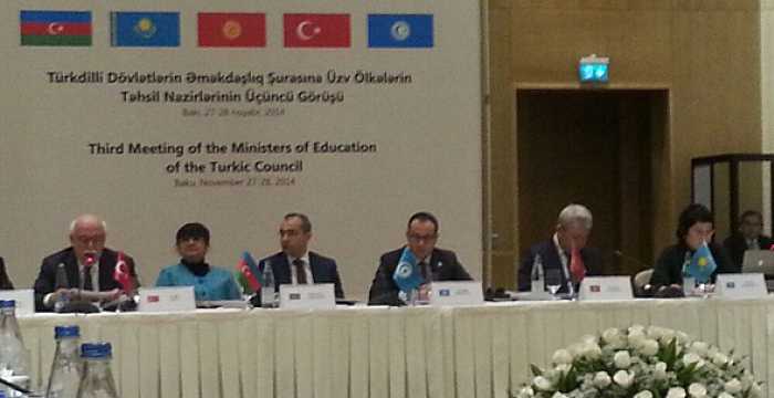 The Third Meeting of the Ministers of Education of the Turkic Council is held in Baku.