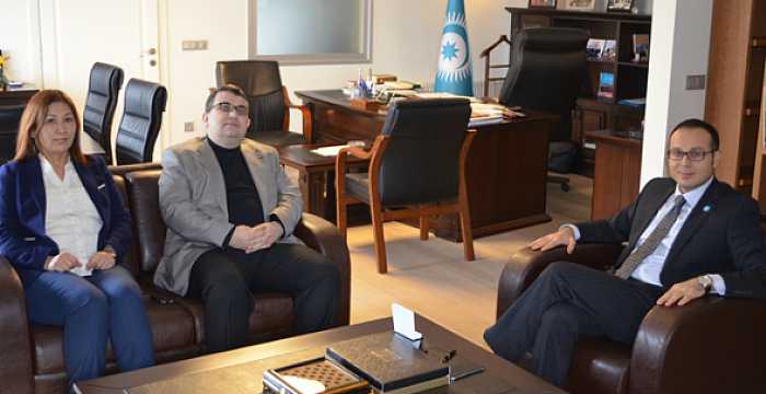 Mr. Süleyman Şensoy President of TASAM visited Secretary General Ambassador Ramil Hasanov 