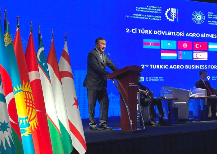 2nd Meeting of Ministers of Agriculture of the OTS and 2nd Turkic Agro-Business Forum convened in Baku. 