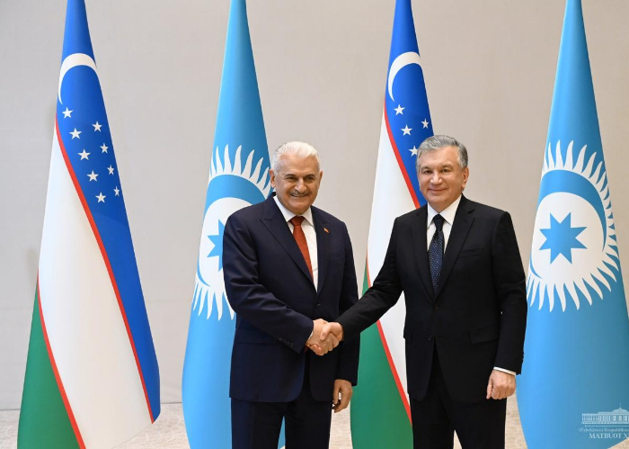 Chairman of Council of Elders, H.E. Binali Yıldırım visited Uzbekistan