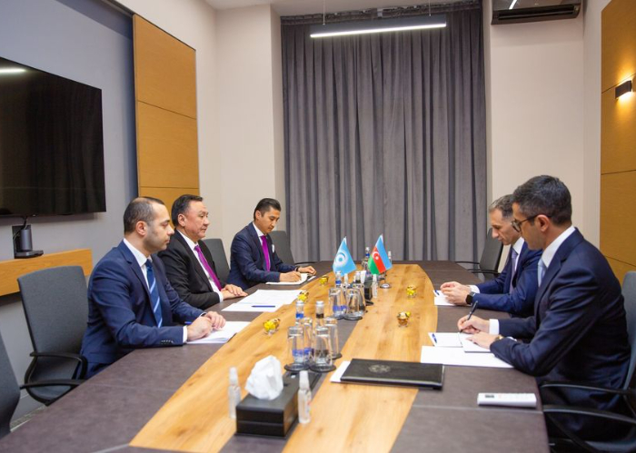 OTS Secretary General held a meeting with Minister of Digital Development and Transport of the Republic of Azerbaijan