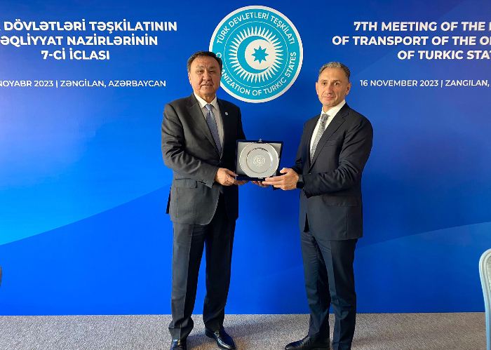 OTS Secretary General discussed strengthening transport connectivity with Minister of Digital Development and Transport of Azerbaijan