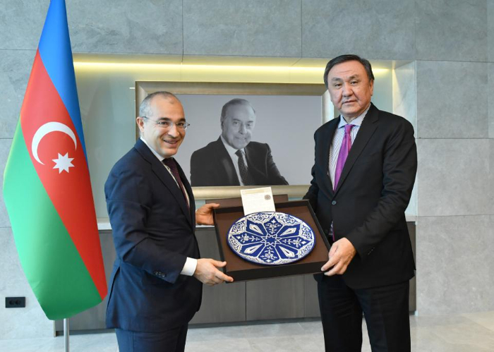 OTS Secretary General met with the Minister of Economy of Azerbaijan