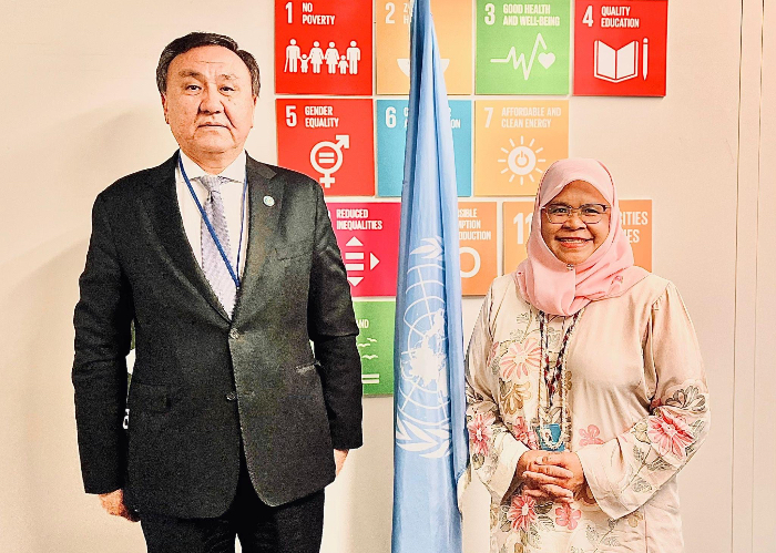 OTS Secretary General met with UN Habitat Deputy Secretary General.